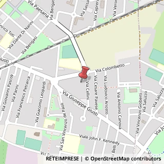 Mappa Via Colombetto,  1, 10042 Nichelino, Torino (Piemonte)
