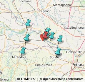 Mappa Via A. Boito, 46028 Sermide MN, Italia (9.75583)