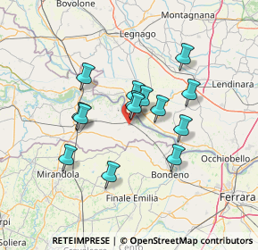 Mappa Via A. Boito, 46028 Sermide MN, Italia (10.92357)