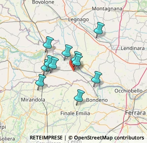 Mappa Via A. Boito, 46028 Sermide MN, Italia (10.56636)