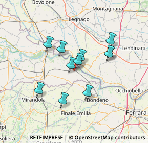 Mappa Via A. Boito, 46028 Sermide MN, Italia (11.43455)