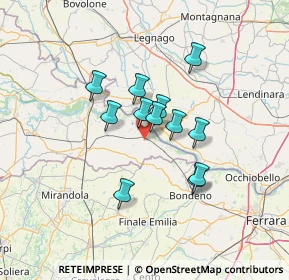 Mappa Via A. Boito, 46028 Sermide MN, Italia (10.00667)