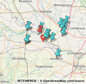 Mappa Via A. Boito, 46028 Sermide MN, Italia (11.59889)