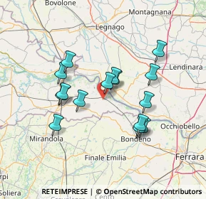 Mappa Via A. Boito, 46028 Sermide MN, Italia (12.40933)