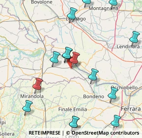 Mappa Via A. Boito, 46028 Sermide MN, Italia (19.574)