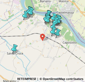 Mappa Via A. Boito, 46028 Sermide MN, Italia (1.9575)