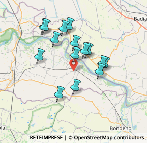 Mappa Via A. Boito, 46028 Sermide MN, Italia (6.23133)