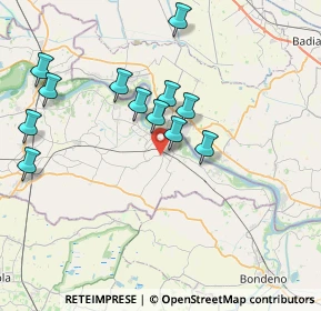 Mappa Via A. Boito, 46028 Sermide MN, Italia (7.45417)