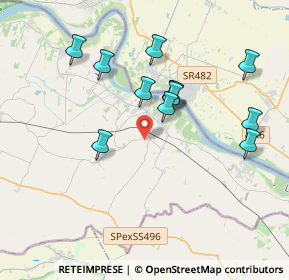 Mappa Via A. Boito, 46028 Sermide MN, Italia (3.54417)