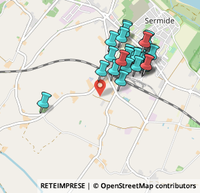 Mappa Via A. Boito, 46028 Sermide MN, Italia (0.85556)