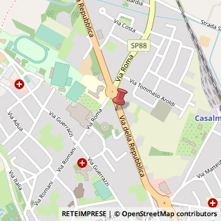 Mappa Via della Repubblica, 31, 26041 Casalmaggiore, Cremona (Lombardia)