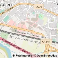 Karta Moncalieri