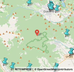 Mappa SP 229, 10094 Giaveno TO, Italia (7.6725)