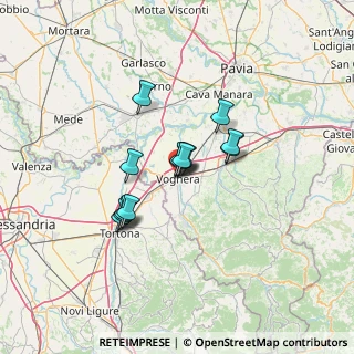 Mappa Via S Ambrogio, 27058 Voghera PV, Italia (9.14692)