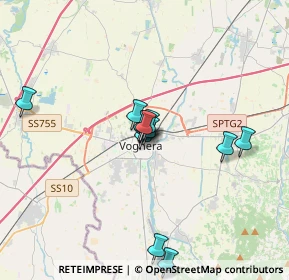 Mappa Via dal Verme, 27058 Voghera PV, Italia (4.08933)