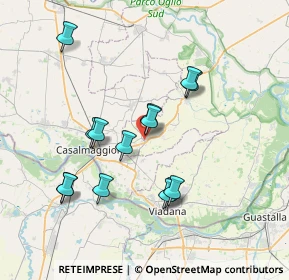 Mappa Via A. De Gasperi, 46018 Sabbioneta MN, Italia (6.90429)