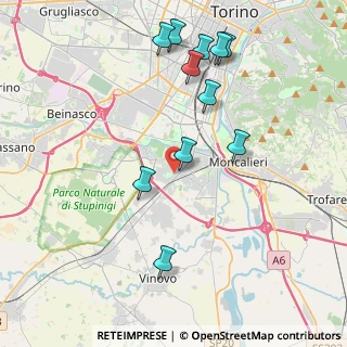 Mappa 10042 Nichelino TO, Italia (4.29636)