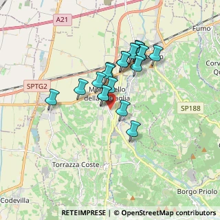 Mappa Via Solferino, 27054 Montebello della Battaglia PV, Italia (1.4485)