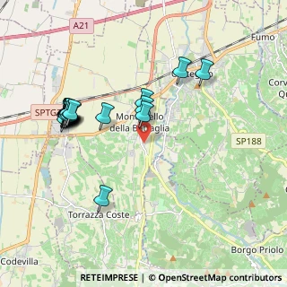 Mappa Via Solferino, 27054 Montebello della Battaglia PV, Italia (2.099)
