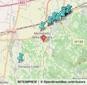 Mappa Via Solferino, 27054 Montebello della Battaglia PV, Italia (2.44063)