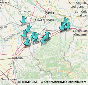 Mappa Via Solferino, 27054 Montebello della Battaglia PV, Italia (11.40688)