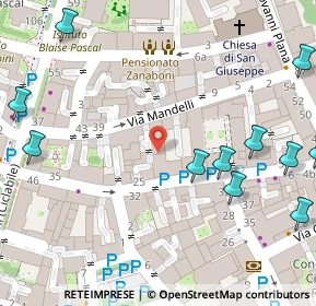 Mappa Via Mandelli, 27058 Voghera PV, Italia (0.1295)