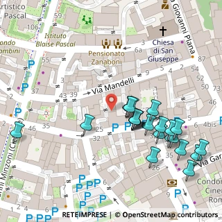 Mappa Via Mandelli, 27058 Voghera PV, Italia (0.05652)