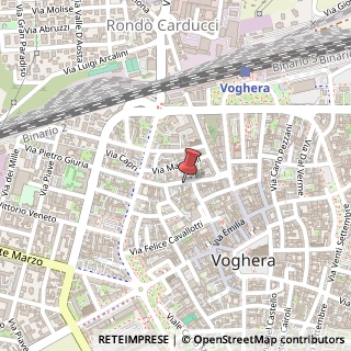 Mappa Via s. ambrogio 9, 27058 Voghera, Pavia (Lombardia)
