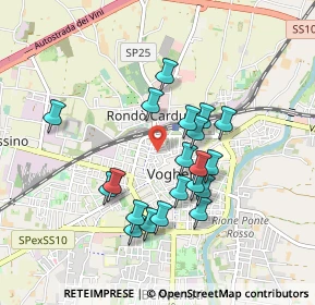 Mappa Via Mandelli, 27058 Voghera PV, Italia (0.799)