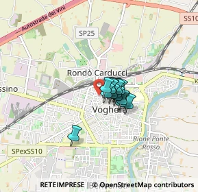 Mappa Via Mandelli, 27058 Voghera PV, Italia (0.38769)