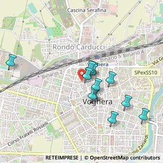 Mappa Via Sant'Ambrogio, 27058 Voghera PV, Italia (0.4175)