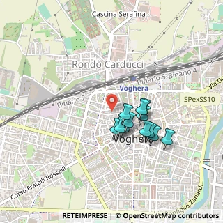 Mappa Via Sant'Ambrogio, 27058 Voghera PV, Italia (0.34333)
