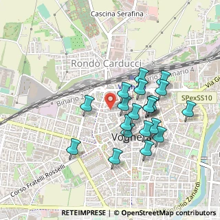 Mappa Via Sant'Ambrogio, 27058 Voghera PV, Italia (0.413)