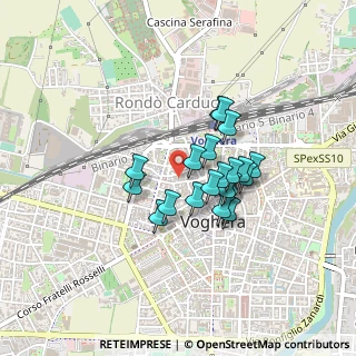 Mappa Via Sant'Ambrogio, 27058 Voghera PV, Italia (0.315)