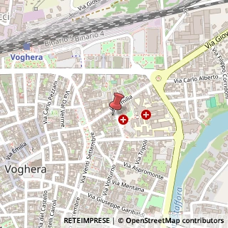 Mappa Via Volturno, 9, 27058 Voghera, Pavia (Lombardia)