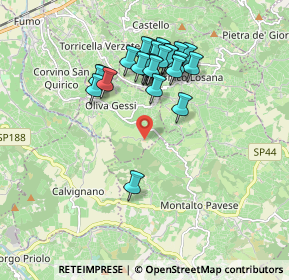 Mappa Unnamed Road, 27040 Mornico Losana PV, Italia (1.67692)