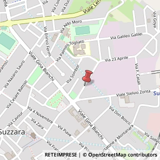 Mappa Via XXIII Aprile, 12, 46029 Suzzara, Mantova (Lombardia)