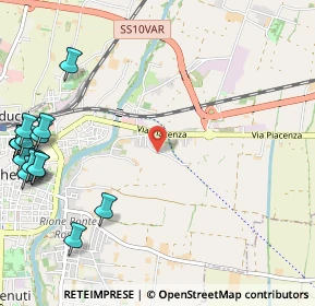 Mappa Str. Pragassa, 27058 Voghera PV, Italia (1.6555)