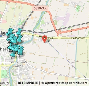 Mappa Str. Pragassa, 27058 Voghera PV, Italia (1.4575)