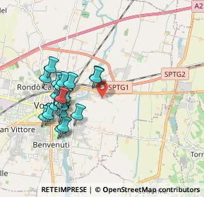 Mappa Str. Pragassa, 27058 Voghera PV, Italia (1.784)