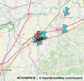 Mappa Str. Pragassa, 27058 Voghera PV, Italia (3.30833)