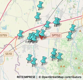 Mappa Str. Pragassa, 27058 Voghera PV, Italia (3.586)