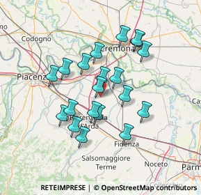 Mappa Via Busseto, 29016 Cortemaggiore PC, Italia (12.195)