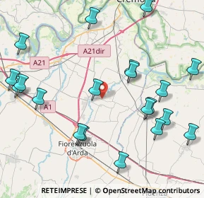 Mappa Via Busseto, 29016 Cortemaggiore PC, Italia (10.0905)