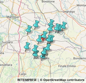 Mappa Via Matteotti Giacomo, 46020 Schivenoglia MN, Italia (9.99278)