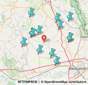 Mappa Via Montalto, 15040 Cuccaro Monferrato AL, Italia (7.31077)