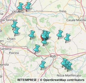 Mappa Strada Stazione, 14025 Montechiaro D'asti AT, Italia (15.73625)