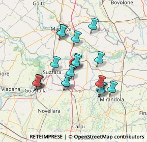 Mappa Via Piave, 46020 Pegognaga MN, Italia (12.11056)