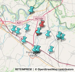 Mappa Via Giacomo Matteotti, 29016 Cortemaggiore PC, Italia (6.819)