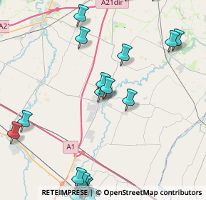 Mappa Via Giacomo Matteotti, 29016 Cortemaggiore PC, Italia (5.6405)